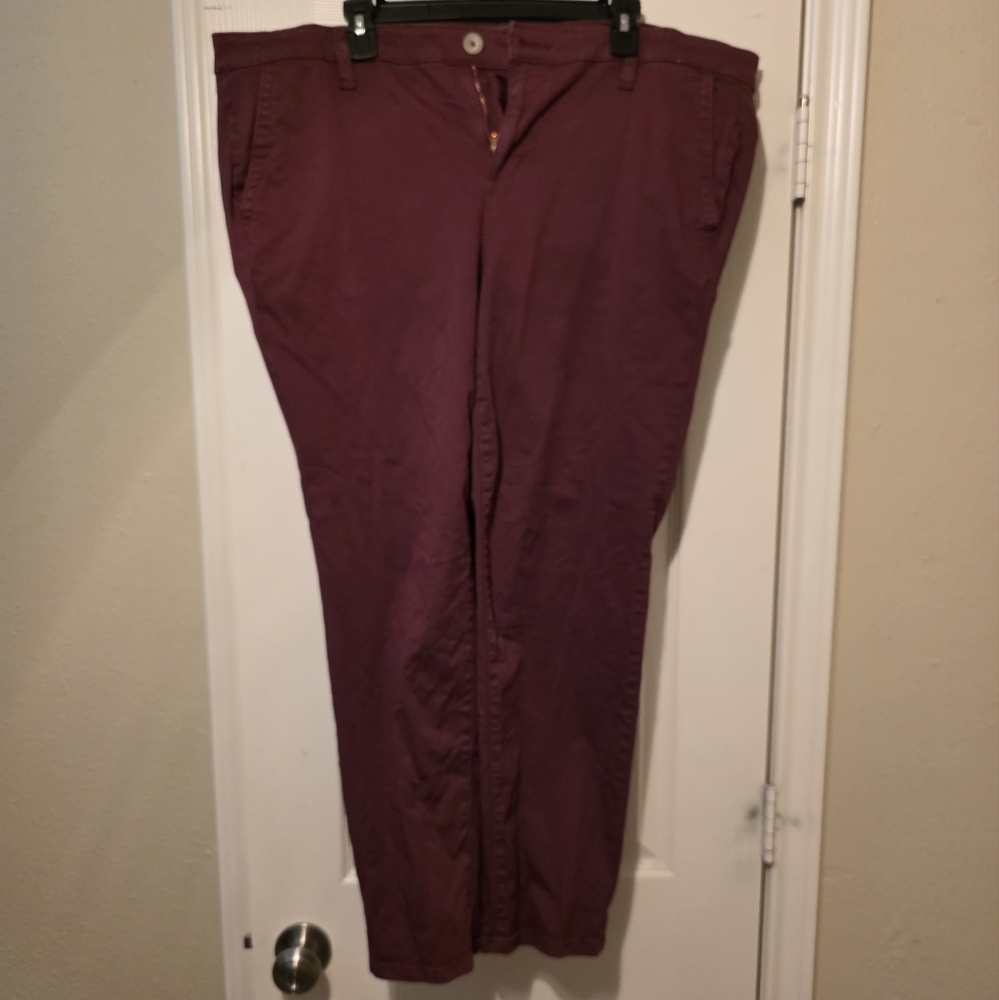 Torrid Skinny Chino Stretch Twill Pants